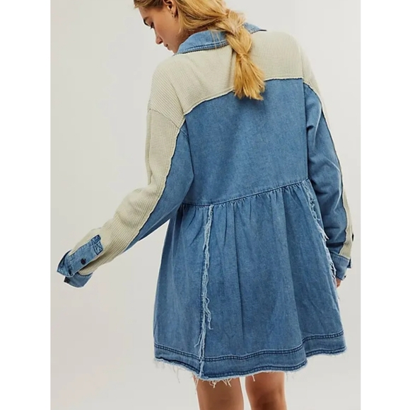 Free People Kenny Denim Mini Go West Combo - Picture 5 of 13